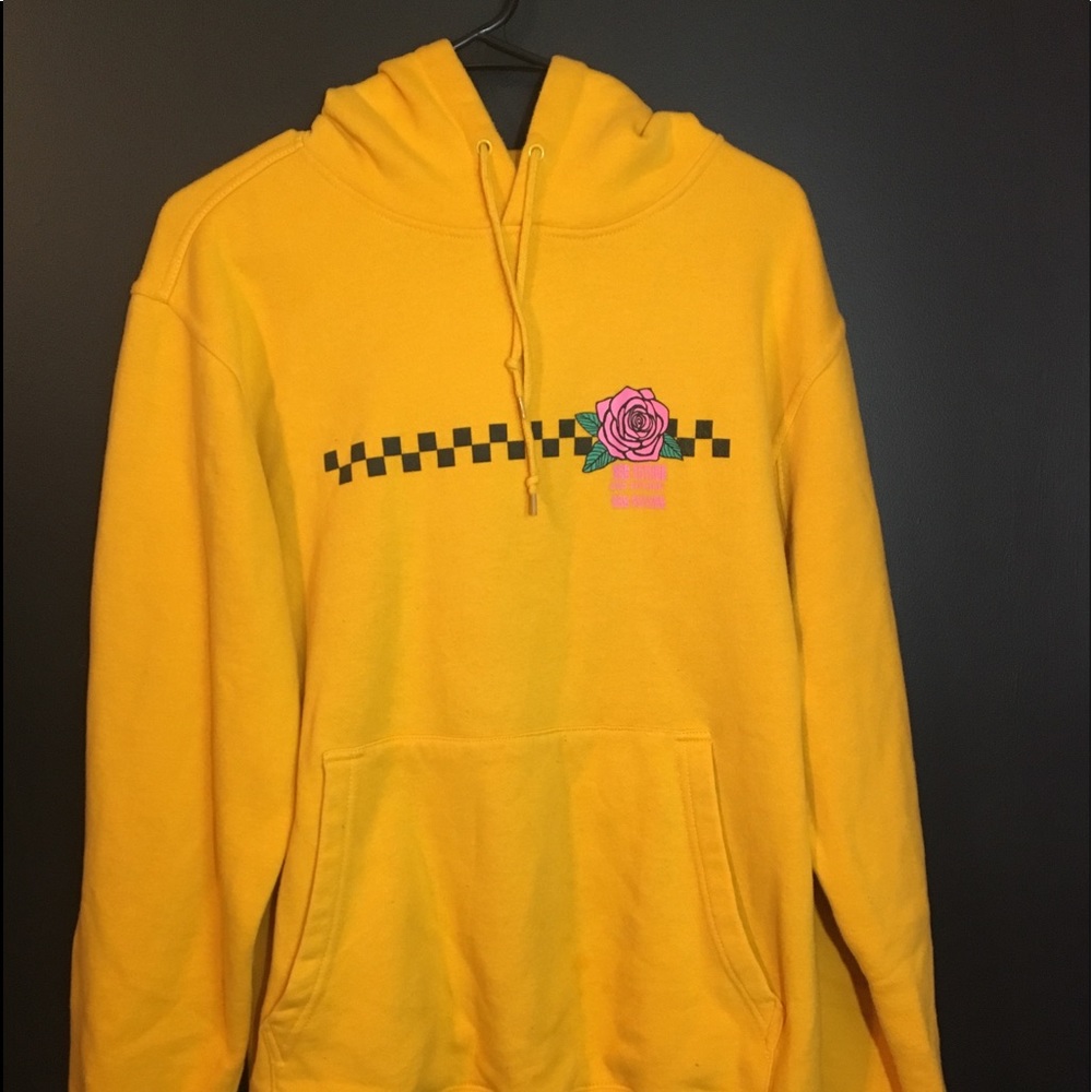 Odd Future Checkered Rose Gold Hoodie